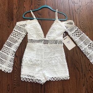 White romper